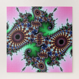 Prachtig gedetailleerde Julia Fractal Legpuzzel