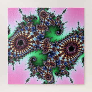 Prachtig gedetailleerde Julia Fractal Legpuzzel