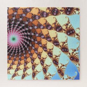Prachtig gedetailleerde Mandelbrot Fractal Legpuzzel
