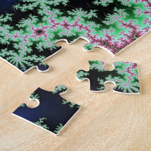 Prachtig gedetailleerde Mandelbrot Fractal Legpuzzel (Zijkant)