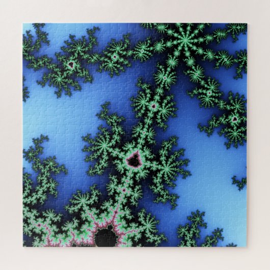 Prachtig gedetailleerde Mandelbrot Fractal Legpuzzel (Horizontaal)