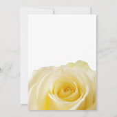 Prachtig geel roos bloemig Vrijgezellenfeest Kaart (Achterkant)