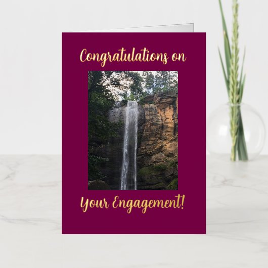 Prachtig, gefeliciteerd met je Verloving Kaart (Voorkant)