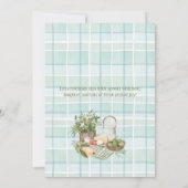 Prachtig gegroeid met Love Boy Baby shower Kaart (Achterkant)