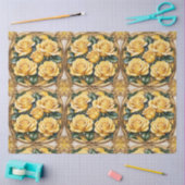 Prachtig gele roos Collectie Tissuepapier (Craft)