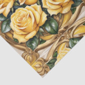 Prachtig gele roos Collectie Tissuepapier (Detail)