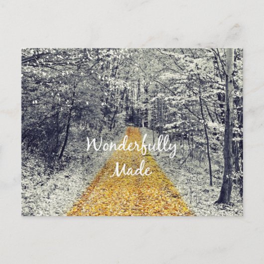 Prachtig gemaakt Bijbel Verse Quote Briefkaart (Voorkant)