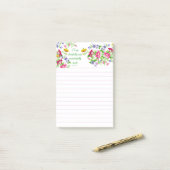 Prachtig gemaakt post-it® notes (Op bureau)