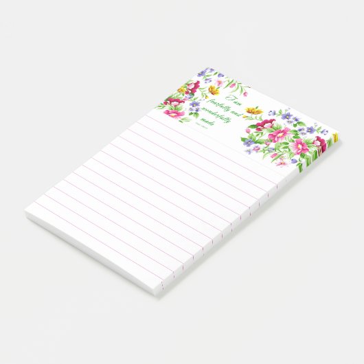 Prachtig gemaakt post-it® notes (Schuin)