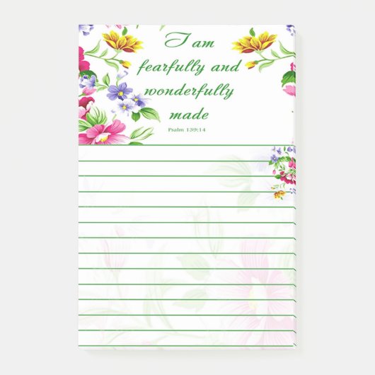 Prachtig gemaakt post-it® notes (Voorkant)