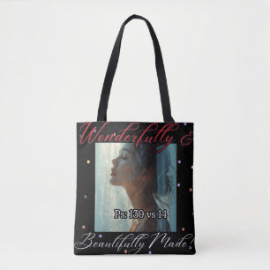 Prachtig gemaakte meerkleurige Polka Dot Canvas ta Tote Bag