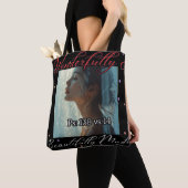 Prachtig gemaakte meerkleurige Polka Dot Canvas ta Tote Bag (Dichtbij)