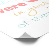 prachtig gemaakte poster print (Hoek)