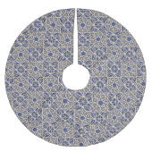 Prachtig geometrisch kerstboom rok (Voorkant)