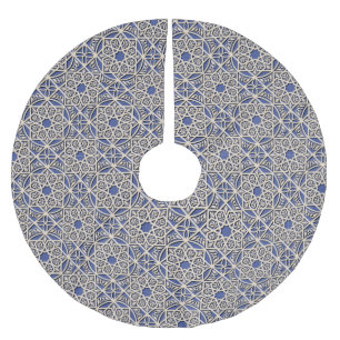 Prachtig geometrisch kerstboom rok