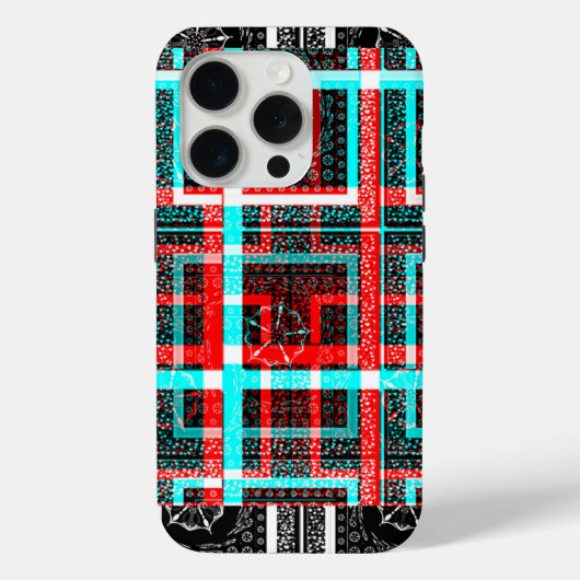 Prachtig geometrisch Maze Art Design Case-Mate iPhone Case (Achterkant)