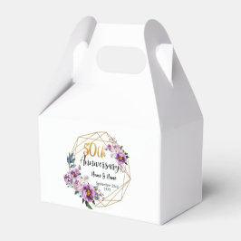 Prachtig gepersonaliseerd 50e Jubileum Bedankdoosjes