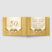 Prachtig gepersonaliseerd 50e Jubileum gastenboek (Volledig)