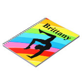 PRACHTIG GEPERSONALISEERD GYMNASTIEKJOURNAAL NOTITIEBOEK (Linkerzijde)