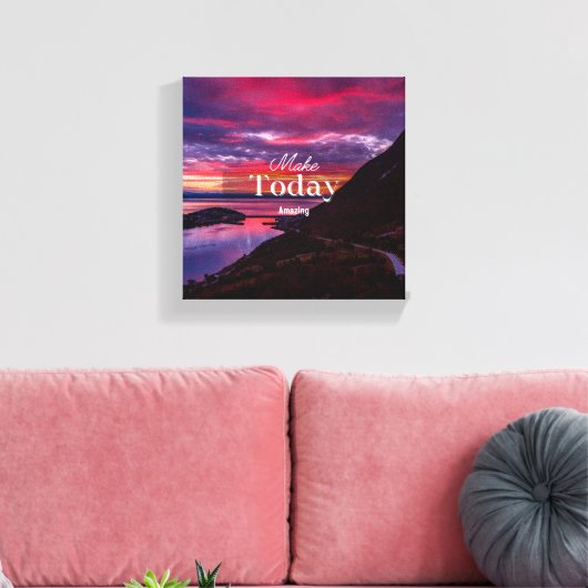 Prachtig geschilderd canvas afdruk (Insitu (Woonkamer))