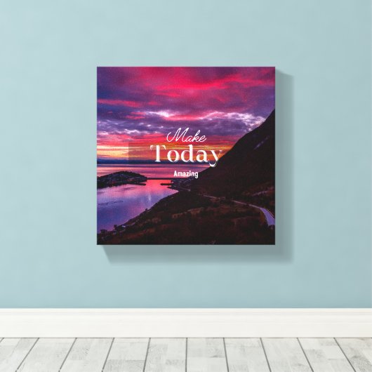 Prachtig geschilderd canvas afdruk (Insitu (Houten vloer))