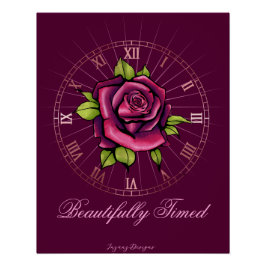 Prachtig getimed perfect poster