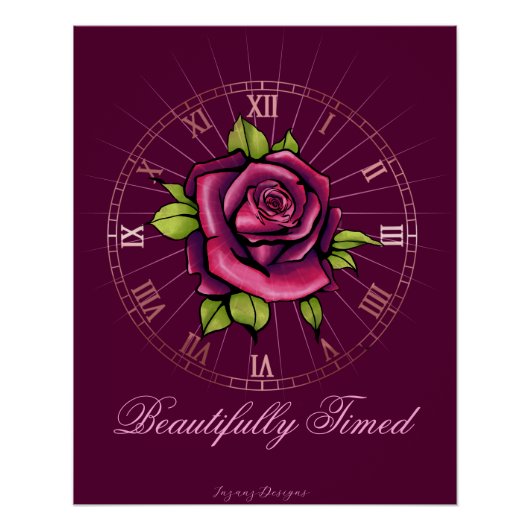 Prachtig getimed perfect poster (Voorkant)