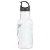 Prachtig geweldig aanpasbaar Trendy Art Design Waterfles (Achterkant)