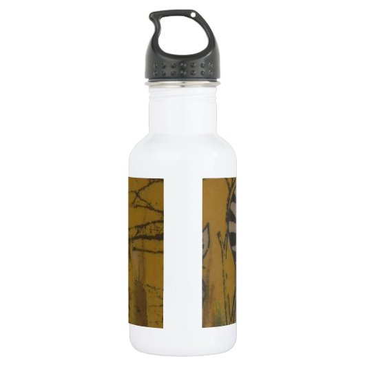 Prachtig geweldig aanpasbaar Trendy Art Design Waterfles (Achterkant)