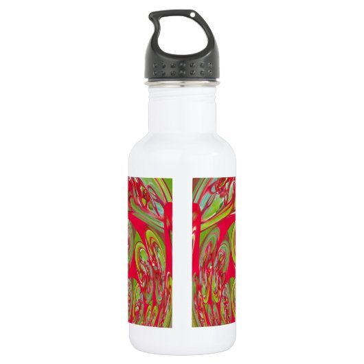 Prachtig geweldig aanpasbaar Trendy Art Design Waterfles (Achterkant)