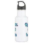 Prachtig geweldig aanpasbaar Trendy Art Design Waterfles (Achterkant)