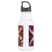 Prachtig geweldig aanpasbaar Trendy Art Design Waterfles (Achterkant)