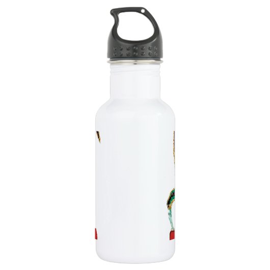 Prachtig geweldig aanpasbaar Trendy Art Design Waterfles (Achterkant)