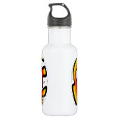 Prachtig geweldig aanpasbaar Trendy Art Design Waterfles (Achterkant)