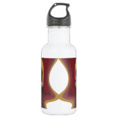 Prachtig geweldig aanpasbaar Trendy Art Design Waterfles (Voorkant)