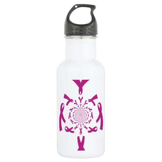 Prachtig geweldig aanpasbaar Trendy Art Design Waterfles (Voorkant)