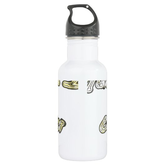 Prachtig geweldig aanpasbaar Trendy Art Design Waterfles (Achterkant)