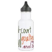 Prachtig geweldig aanpasbaar Trendy Art Design Waterfles (Rechts)