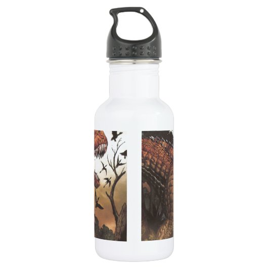 Prachtig geweldig aanpasbaar Trendy Art Design Waterfles (Achterkant)