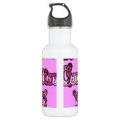 Prachtig geweldig aanpasbaar Trendy Art Design Waterfles (Achterkant)