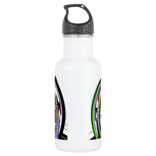 Prachtig geweldig aanpasbaar Trendy Art Design Waterfles (Achterkant)
