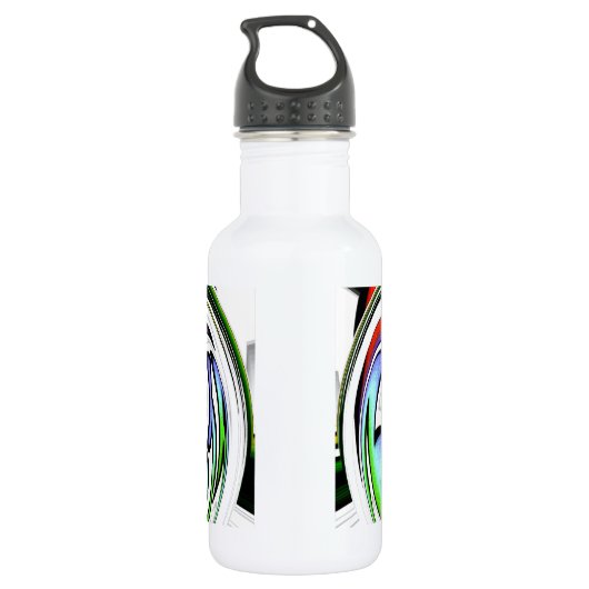 Prachtig geweldig aanpasbaar Trendy Art Design Waterfles (Achterkant)