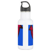 Prachtig geweldig aanpasbaar Trendy Art Design Waterfles (Achterkant)