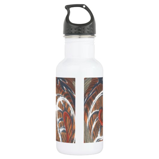 Prachtig geweldig aanpasbaar Trendy Art Design Waterfles (Achterkant)