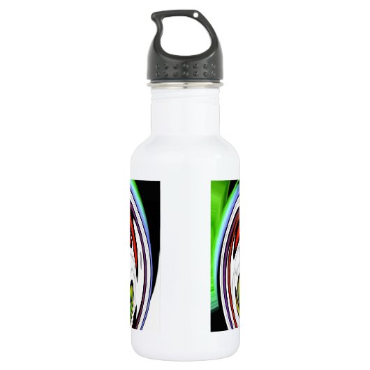 Prachtig geweldig aanpasbaar Trendy Art Design Waterfles (Achterkant)