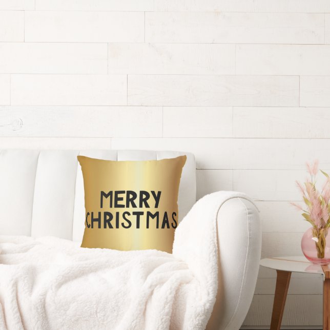 Prachtig, Geweldige, prachtig kerstgouden kussen (Bank)