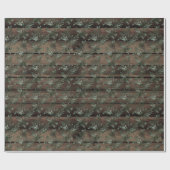 Prachtig gezellig kerstland cadeaupapier (Vlak)