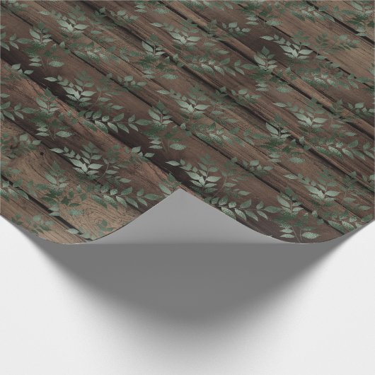 Prachtig gezellig kerstland cadeaupapier (Hoek)