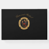 Prachtig gotisch bruiloft gastenboek (Achterkant)