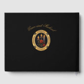 Prachtig gotisch bruiloft gastenboek (Achterkant)